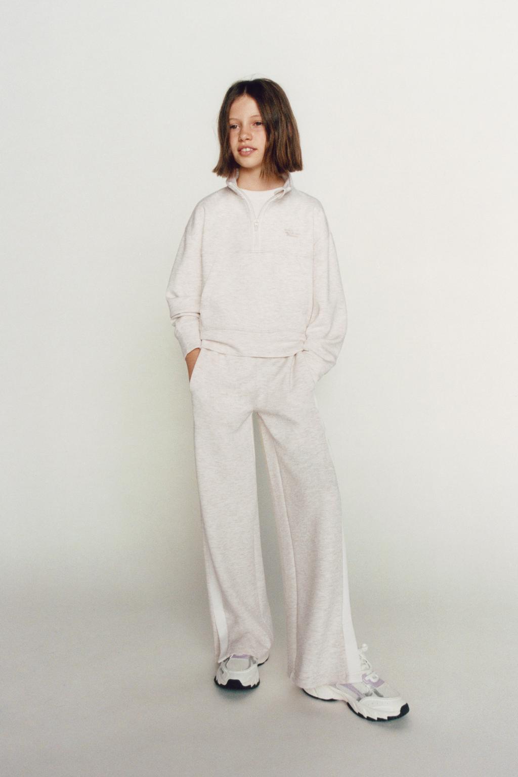 БРЮКИ WIDE LEG С ЛАМПАСАМИ