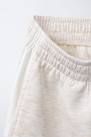 Брюки WIDE LEG с лампасами- Заказать в России