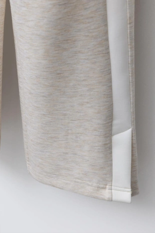 Брюки WIDE LEG с лампасами- Заказать в России