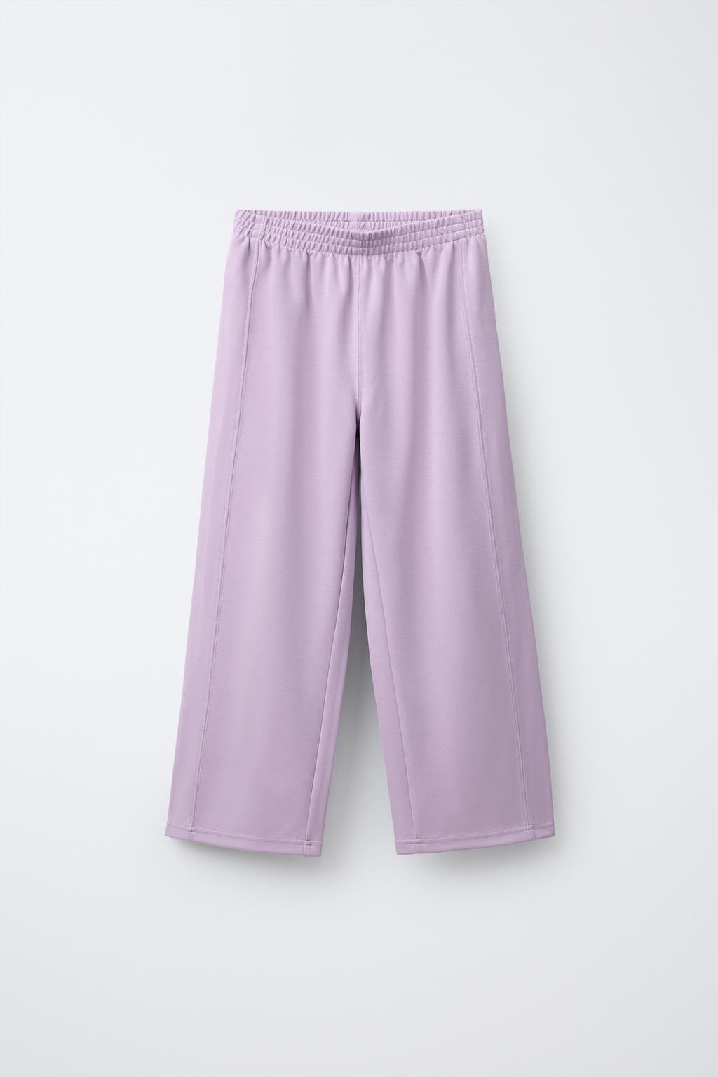 БРЮКИ WIDE LEG С МОДАЛОМ