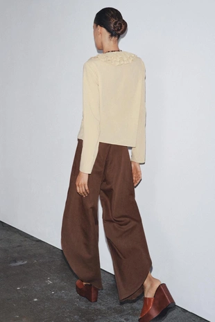 Топ с оборами ZW COLLECTION- Заказать в России