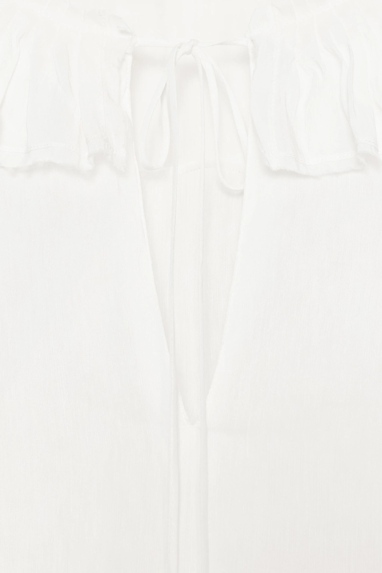 Рубашка из льна и шелковой смеси zw коллекция