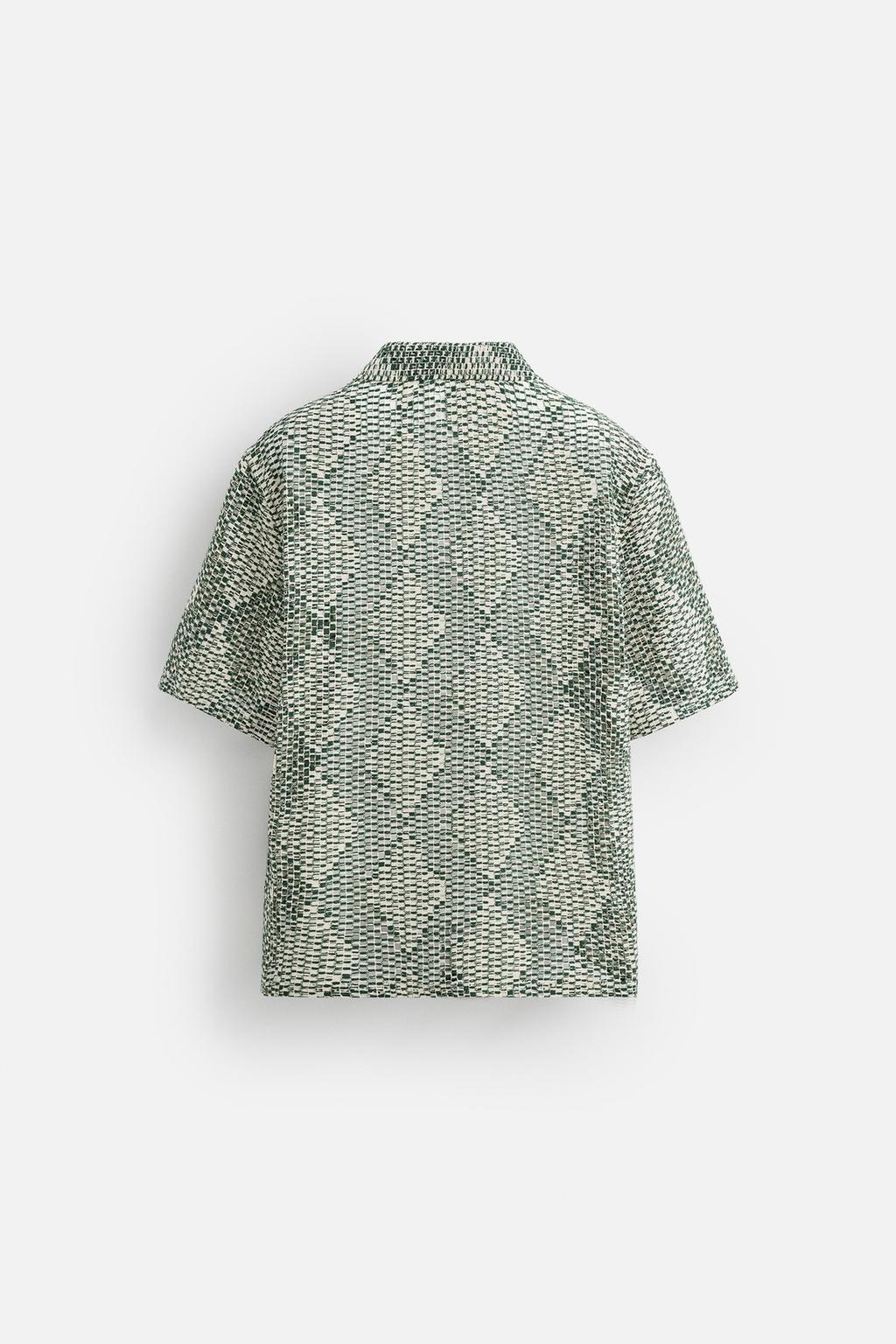 РУБАШКА ИЗ ТКАНИ КРОШЕ
