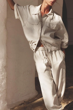 Брюки с манжетами