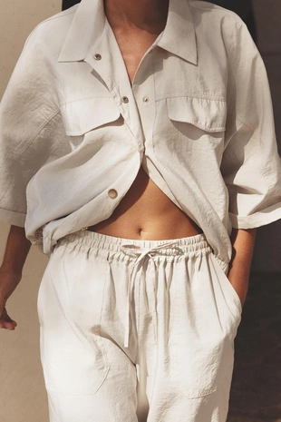 Брюки с манжетами