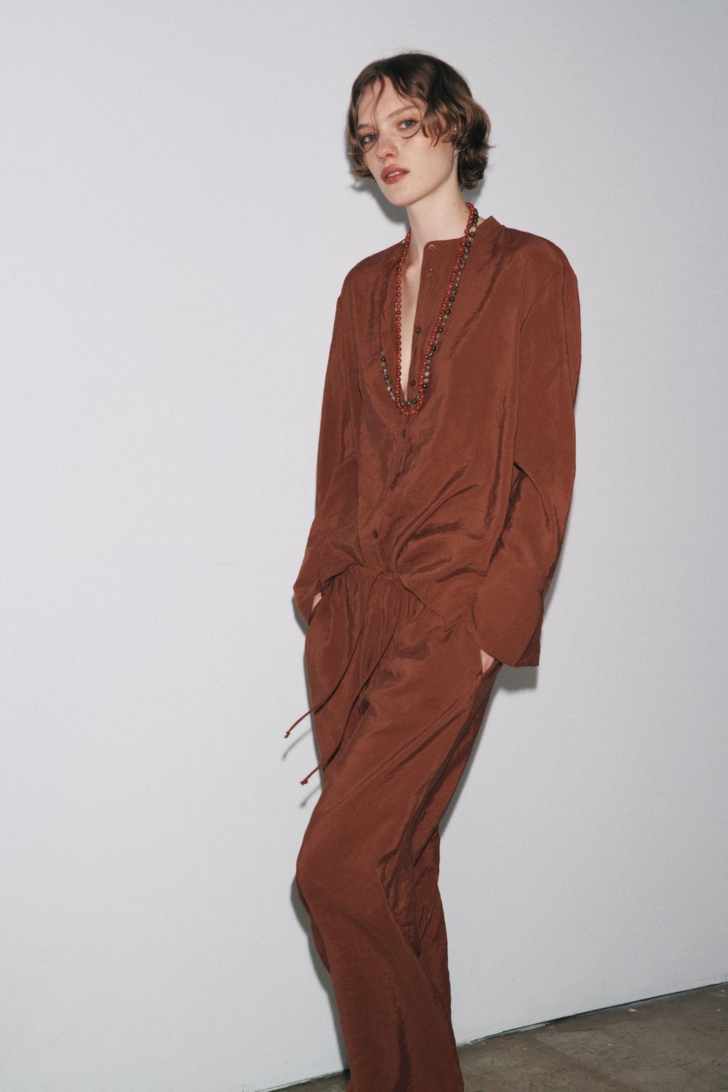БРЮКИ ИЗ ЛЕГКОЙ ТКАНИ — ZW COLLECTION