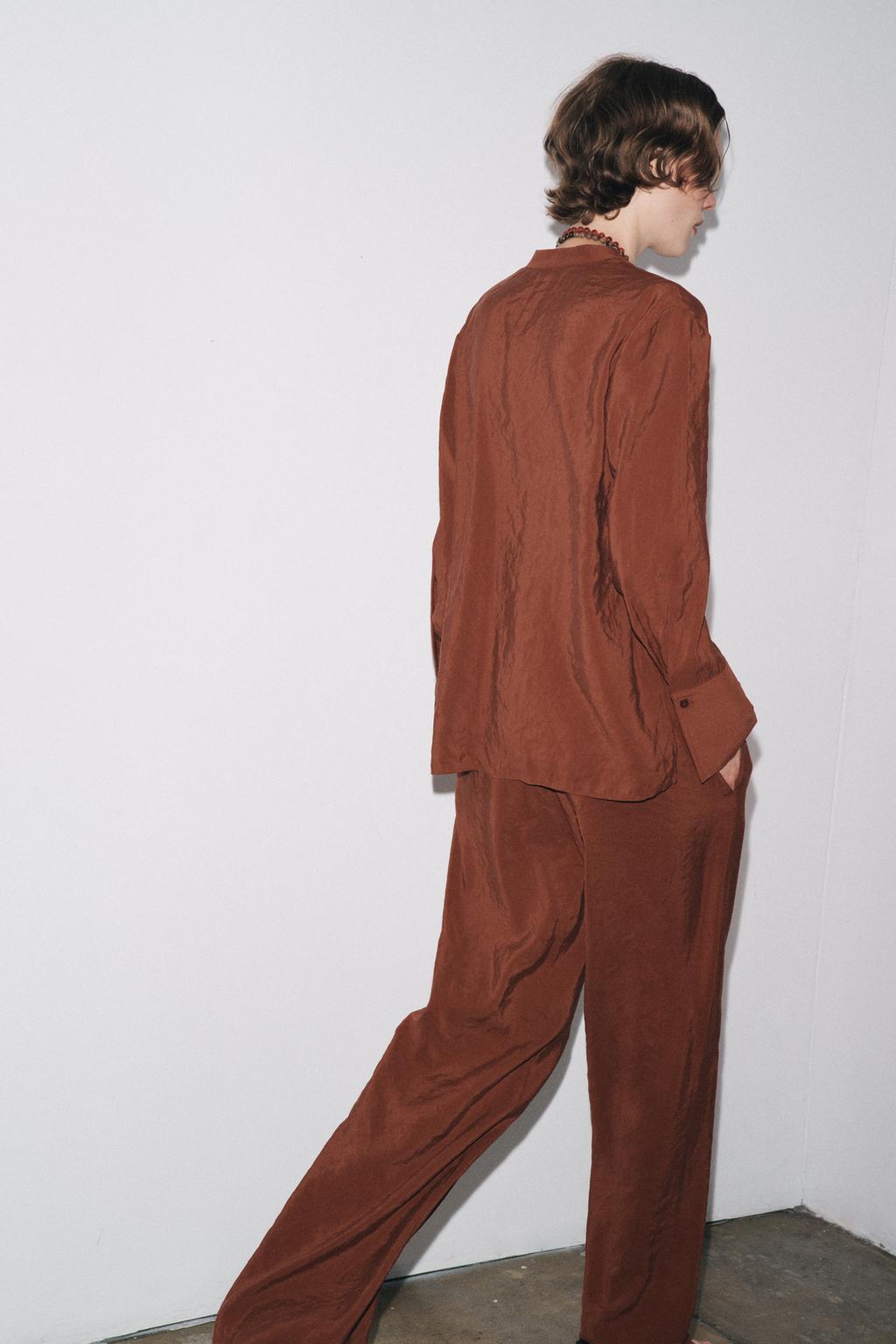 БРЮКИ ИЗ ЛЕГКОЙ ТКАНИ — ZW COLLECTION