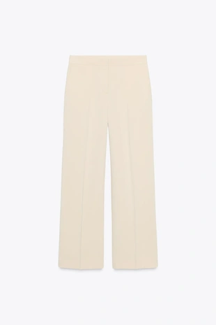 Прямые брюки с высокой посадкой- Заказать в России