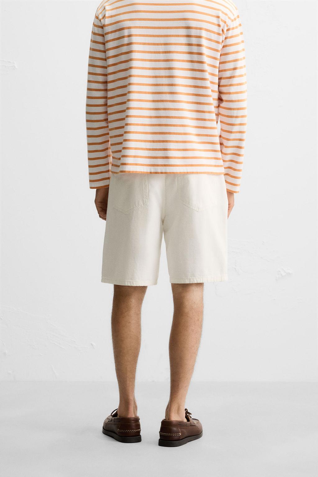 ШОРТЫ RELAXED FIT СО СКЛАДКАМИ