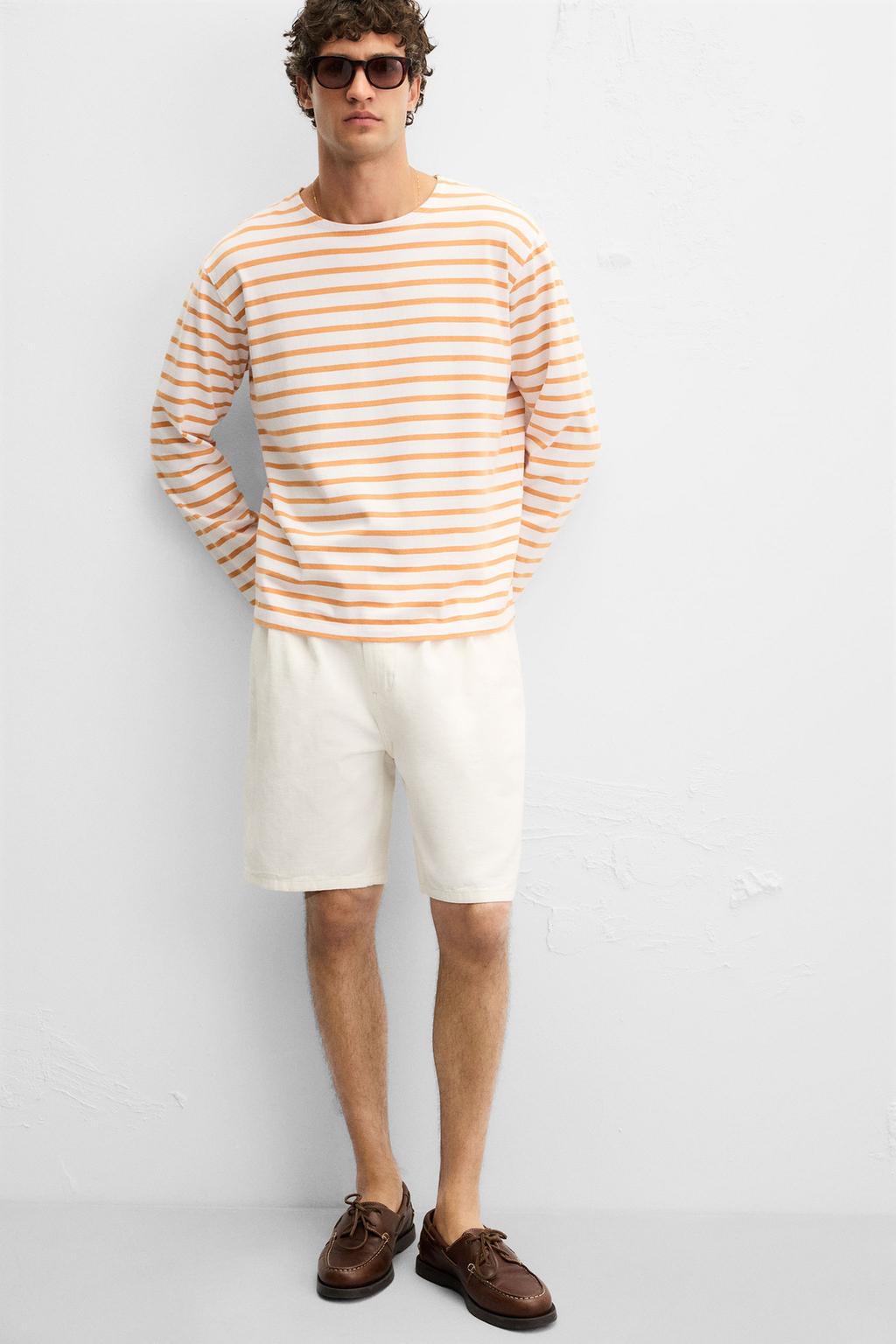 ШОРТЫ RELAXED FIT СО СКЛАДКАМИ