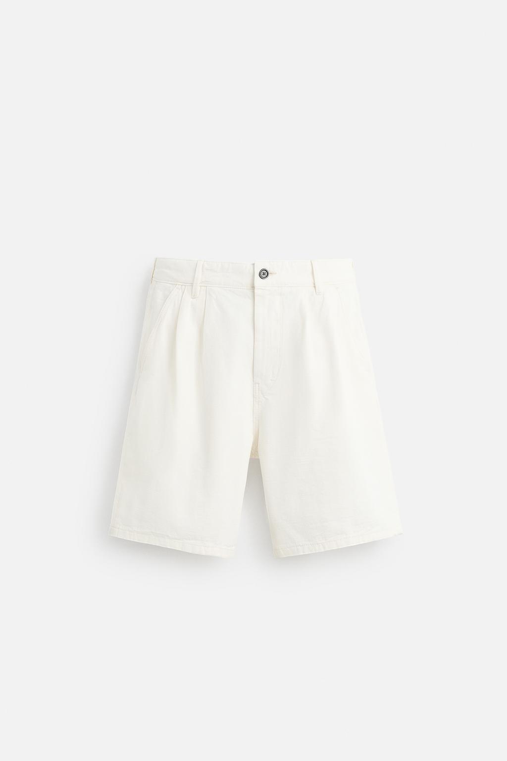 ШОРТЫ RELAXED FIT СО СКЛАДКАМИ