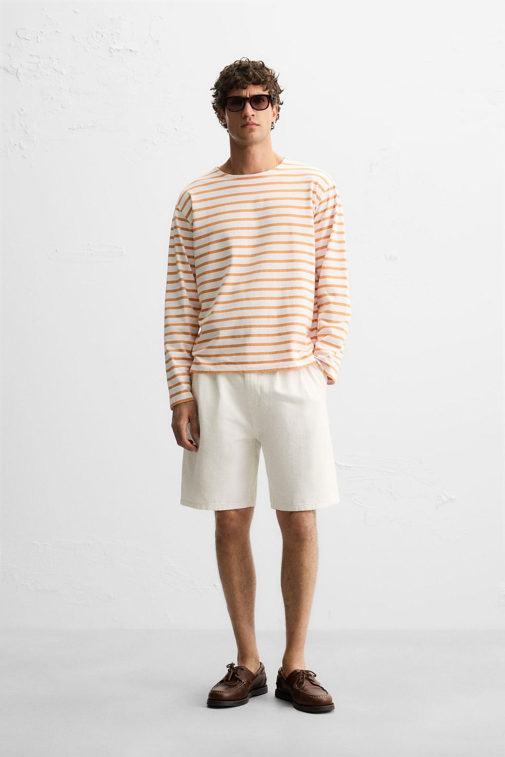 ШОРТЫ RELAXED FIT СО СКЛАДКАМИ