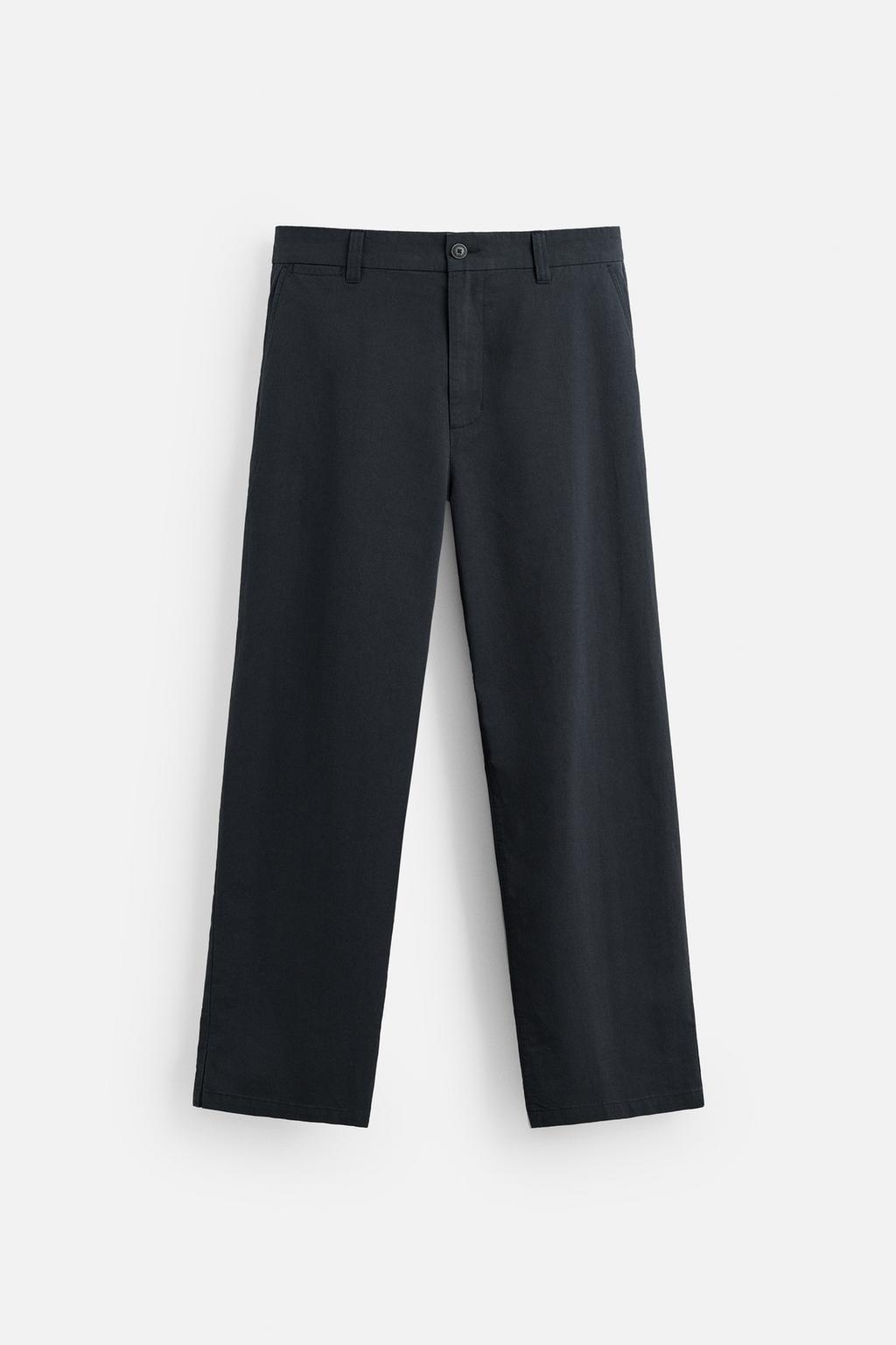 БРЮКИ REGULAR FIT ИЗ ТКАНИ С УЗОРОМ