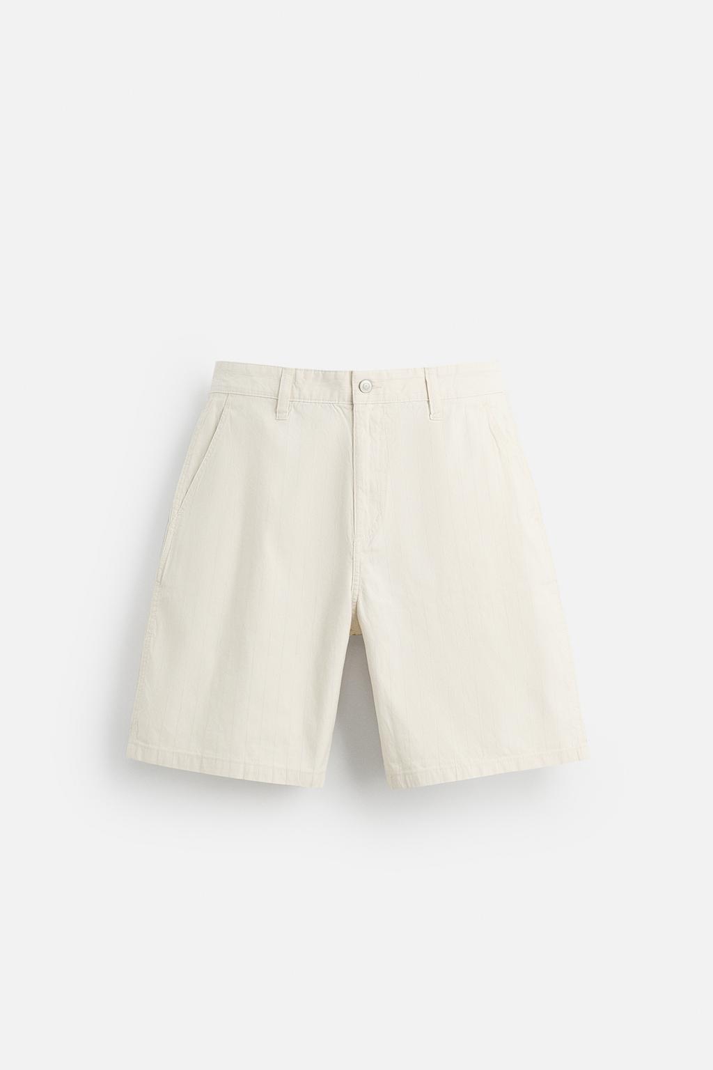 ШОРТЫ REGULAR FIT В ПОЛОСКУ