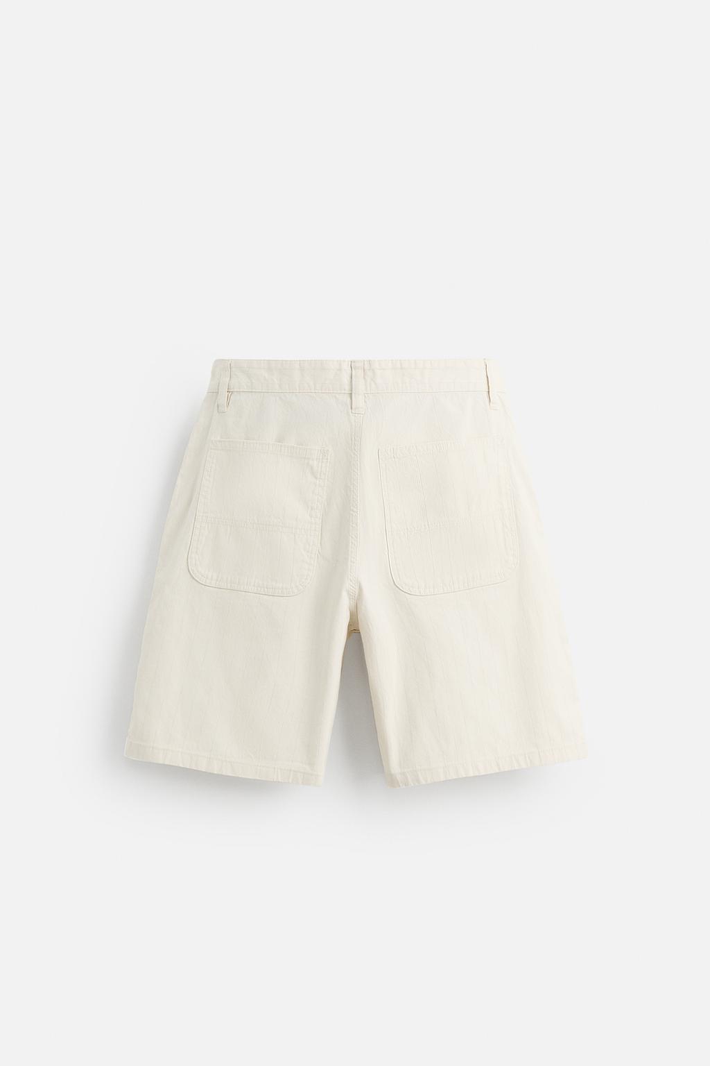 ШОРТЫ REGULAR FIT В ПОЛОСКУ