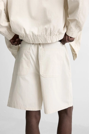 Шорты REGULAR FIT в полоску- Заказать в России