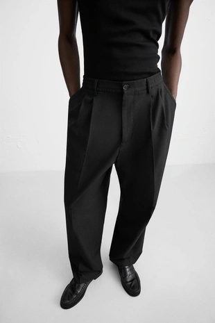 Брюки FLUIDO WIDE FIT со складками- Заказать в России