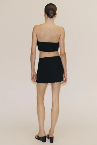 Укороченный топ с украшениями- Заказать в России