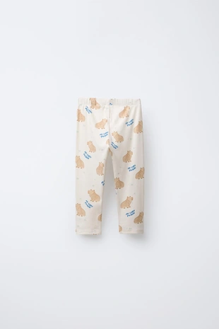 2-6 лет/пижама: футболка и брюки с принтом «капибары»- Заказать в России