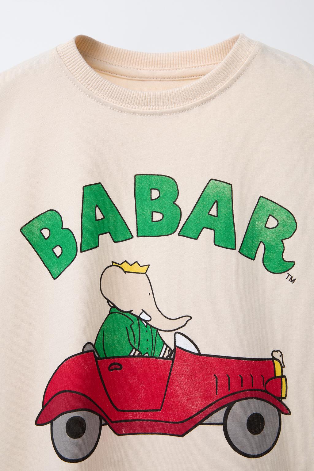 ФУТБОЛКА С ПРИНТОМ BABAR™