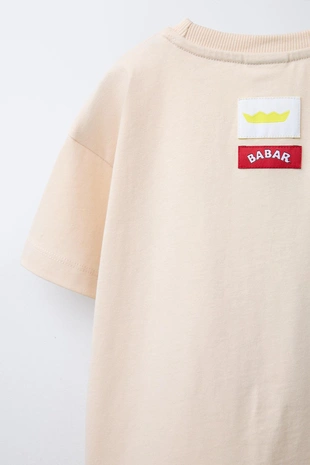 Футболка с принтом BABAR™- Заказать в России