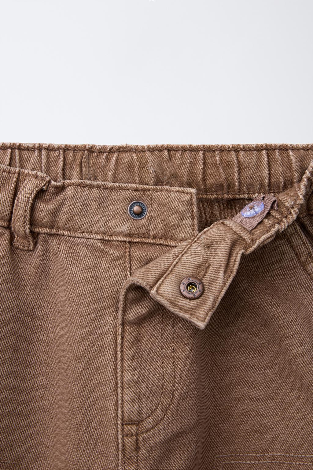 БРЮКИ BAGGY ИЗ ТВИЛА С ВЫШИВКОЙ BABAR ™