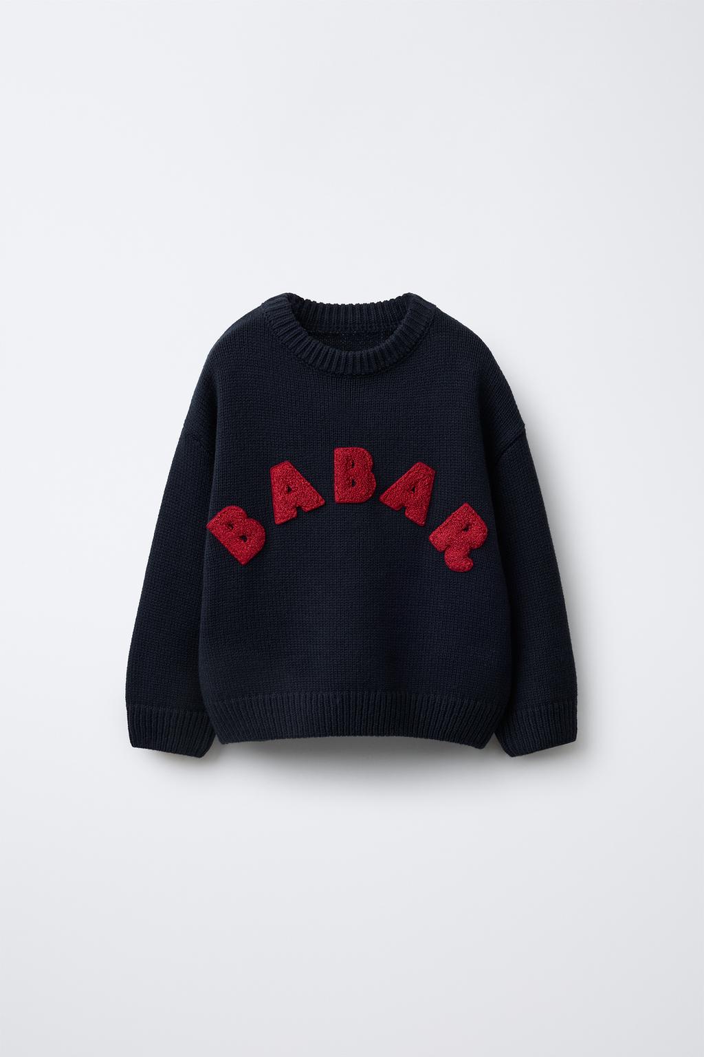 СВИТЕР С ВЫШИВКОЙ BABAR ™