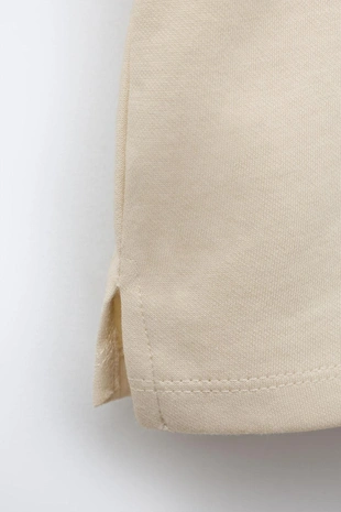 Однотонная футболка из ткани интерлок- Заказать в России