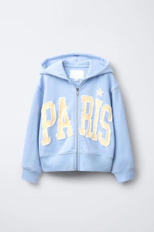 Толстовка VARSITY на молнии- Заказать в России