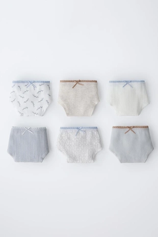 6–14 лет/ набор из шести трусов с принтом- Заказать в России