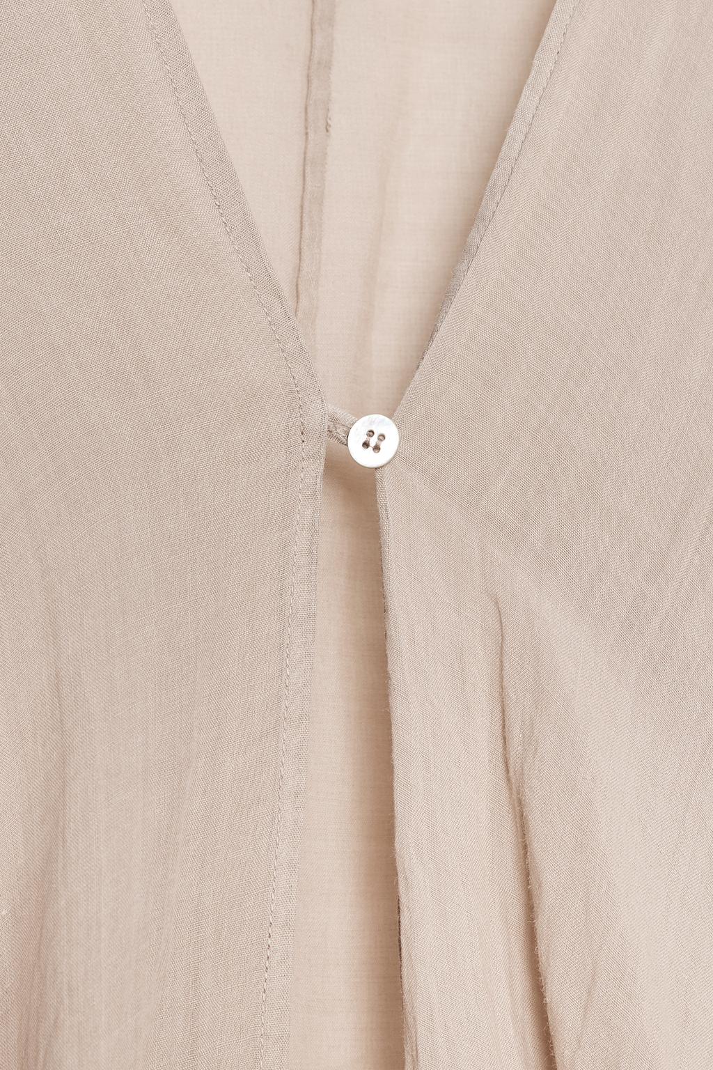 ДЛИННЫЙ ТОП ИЗ РАМИ — ZW COLLECTION