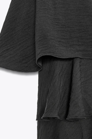 Топ-кейп с воланами