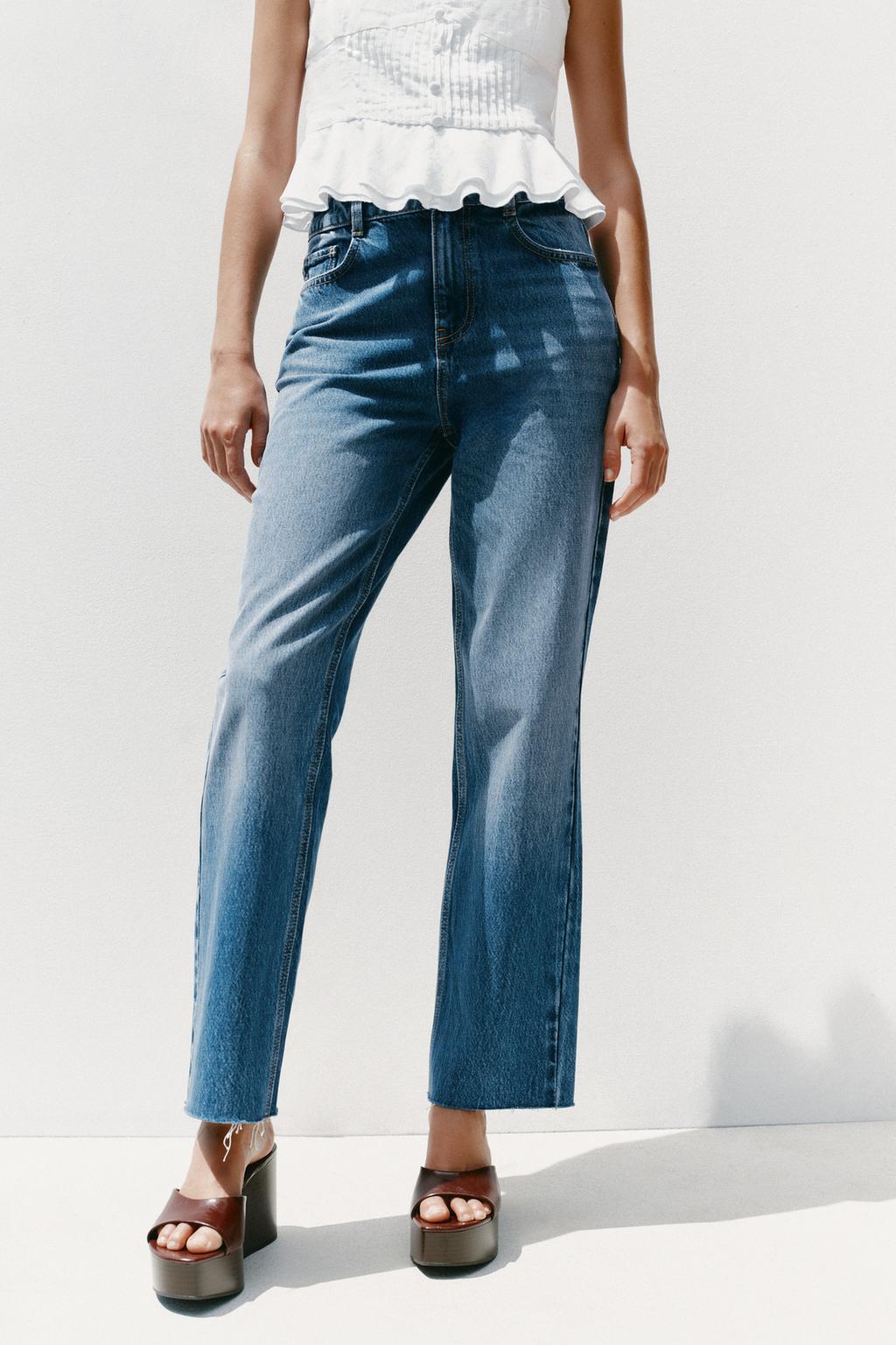 ДЖИНСЫ Z.02 STRAIGHT ANKLE HIGH-WAIST