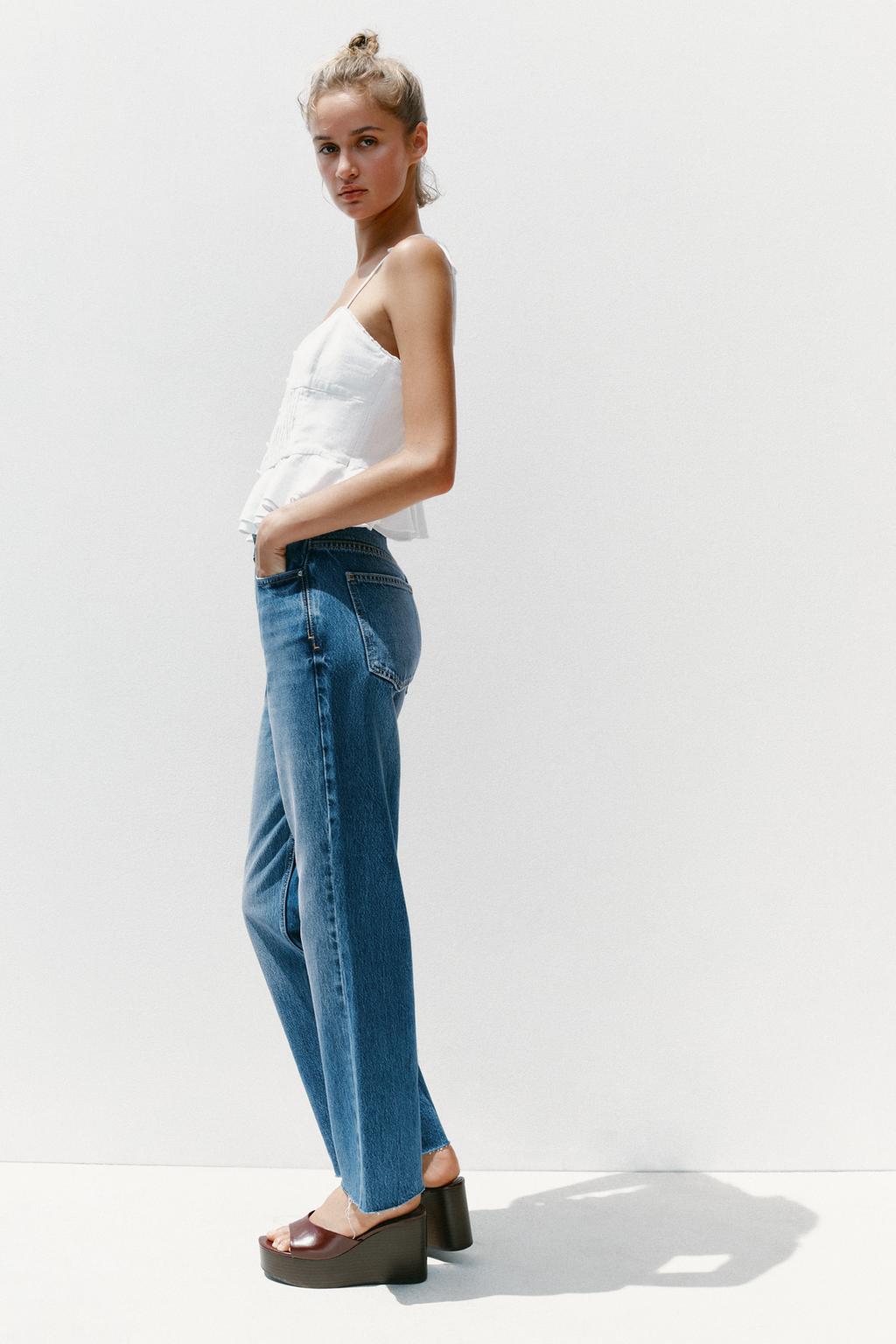 ДЖИНСЫ Z.02 STRAIGHT ANKLE HIGH-WAIST