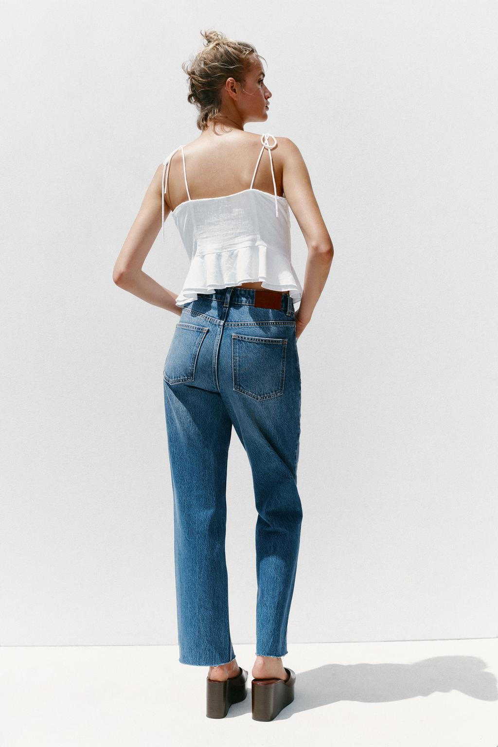 ДЖИНСЫ Z.02 STRAIGHT ANKLE HIGH-WAIST