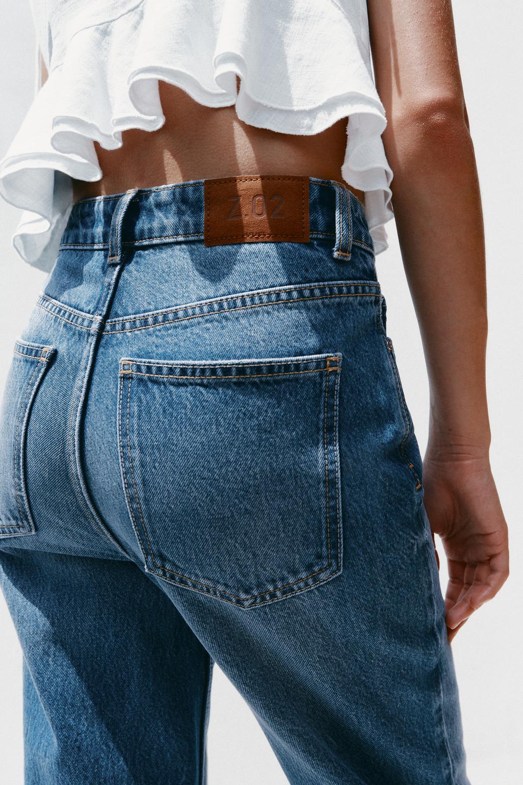 ДЖИНСЫ Z.02 STRAIGHT ANKLE HIGH-WAIST