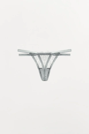 Комбинированные кружевные трусы- Заказать в России