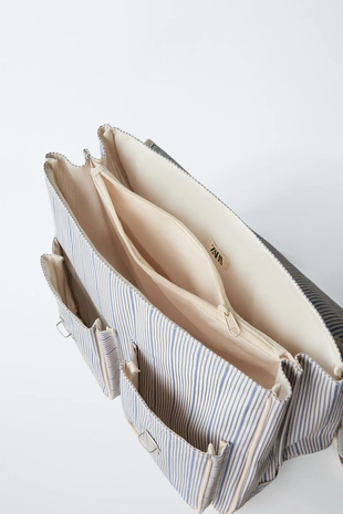 Полосатый школьный рюкзак- Заказать в России