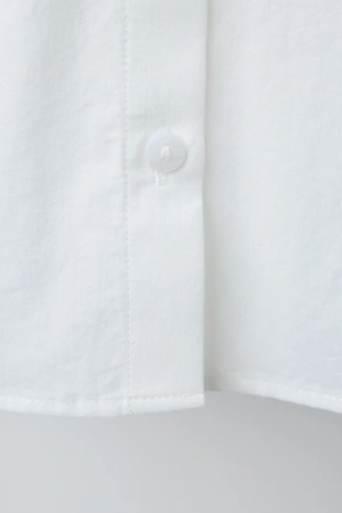 Рубашка с круглым воротником- Заказать в России