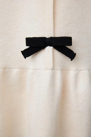 Трикотажное платье с бантиками- Заказать в России