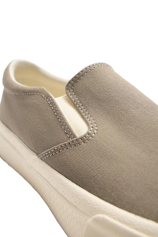 Тканевые кеды без шнуровки- Заказать в России