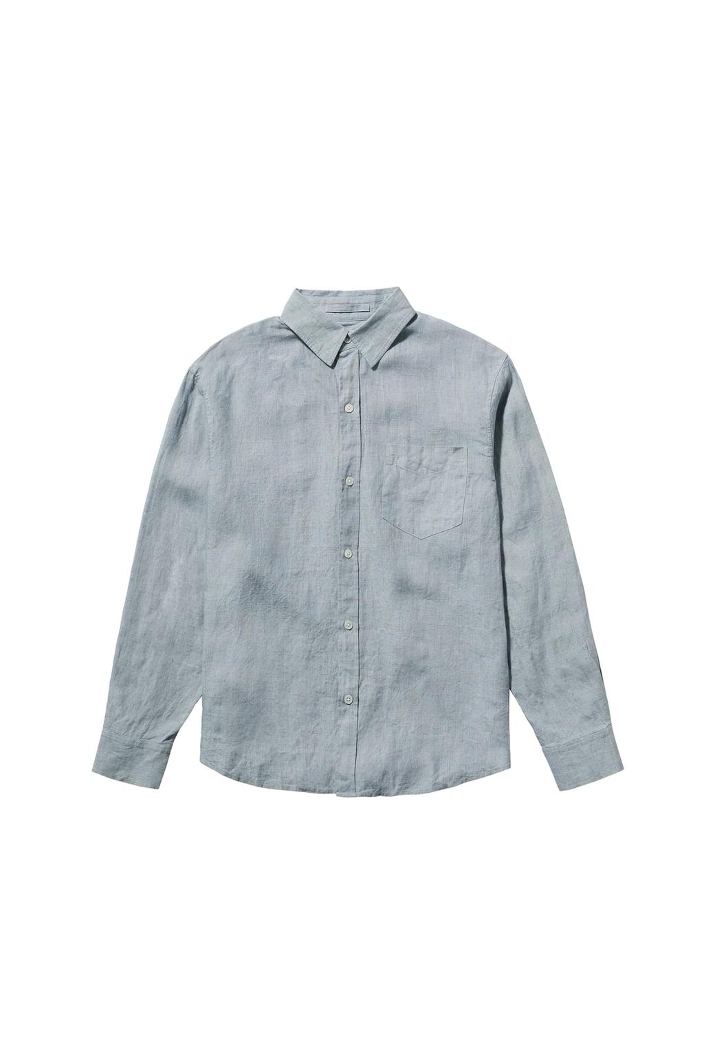 РУБАШКА RELAXED FIT ИЗ 100% ЛЬНА
