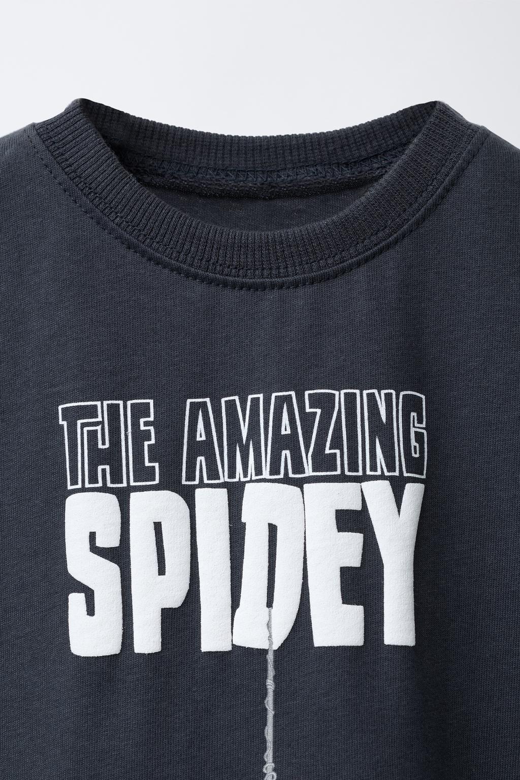 ФУТБОЛКА С РЕЛЬЕФНЫМ ПРИНТОМ SPIDEY © MARVEL