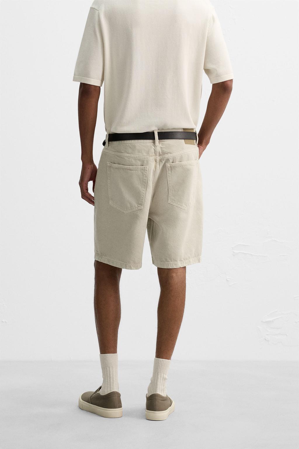 ДЖИНСОВЫЕ БЕРМУДЫ REGULAR FIT