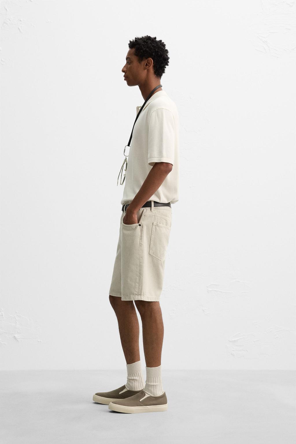 ДЖИНСОВЫЕ БЕРМУДЫ REGULAR FIT