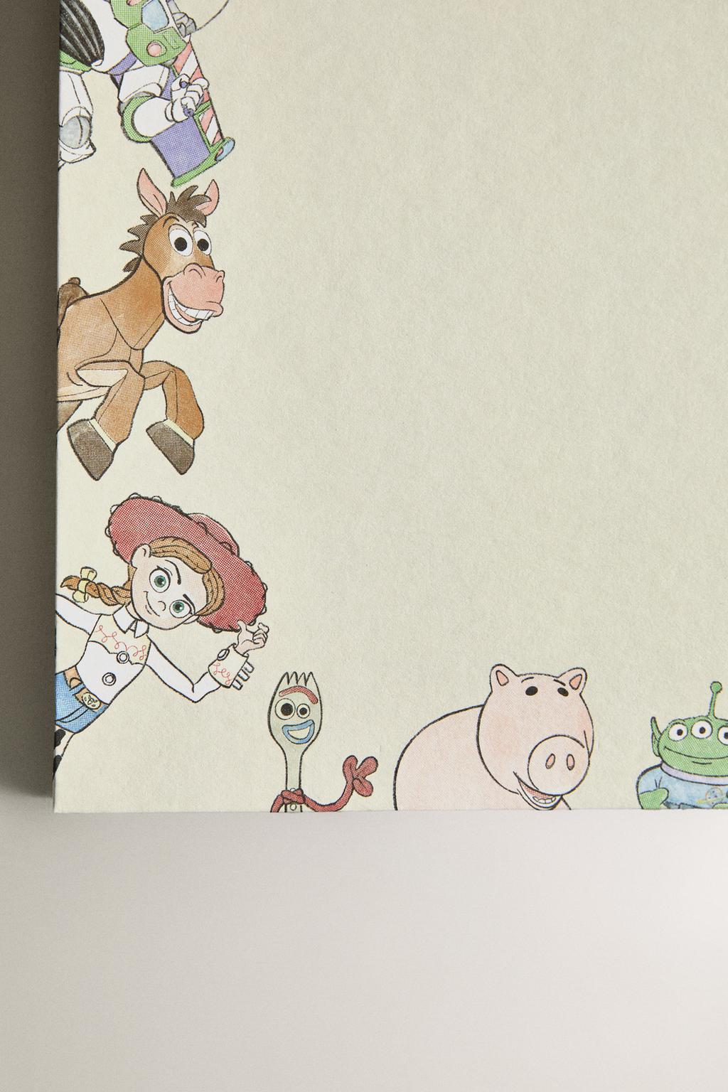 Папка с яркими цветами childrens toy story © disney/pixar