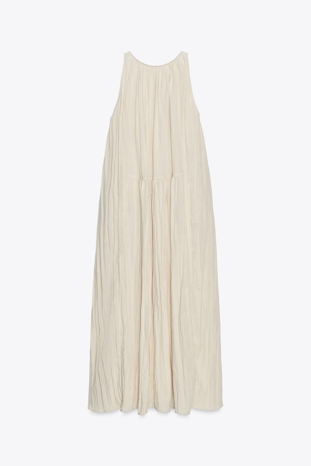 ЛЕГКОЕ ПЛАТЬЕ С ЖАТЫМ ЭФФЕКТОМ — ZW COLLECTION