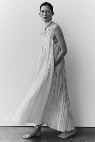 Легкое платье с жатым эффектом — ZW COLLECTION- Заказать в России