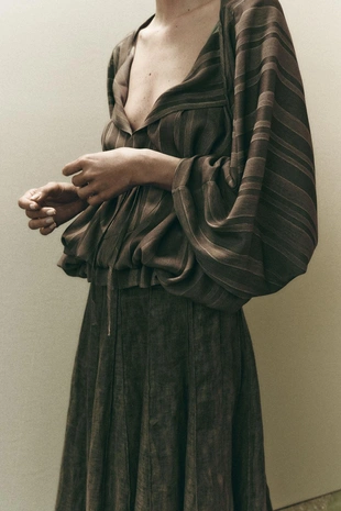 Объемный жаккардовый топ — ZW COLLECTION- Заказать в России