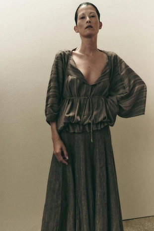 Объемный жаккардовый топ — ZW COLLECTION- Заказать в России